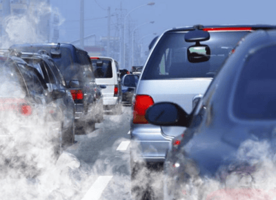 Contaminación de automóviles
